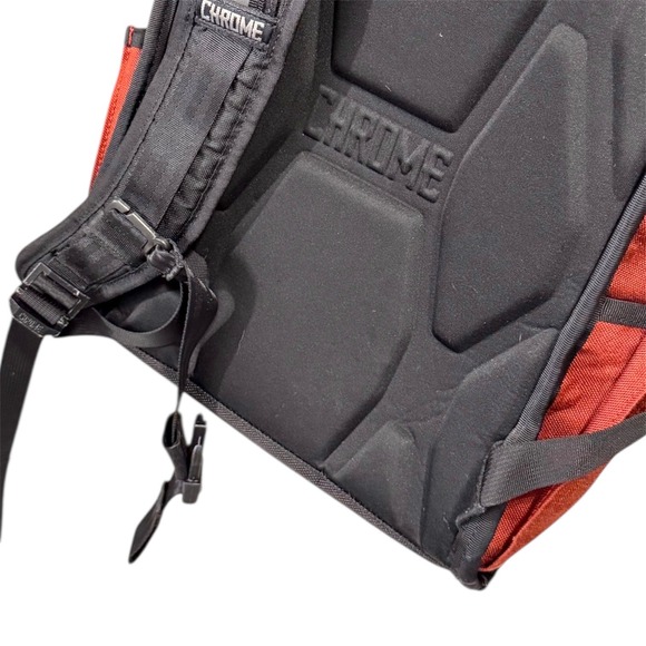 Chrome BG-219-INBK Indigo 21L Hondo Backpack Nylon Water Resistant Commuter Bag - Picture 5 of 8